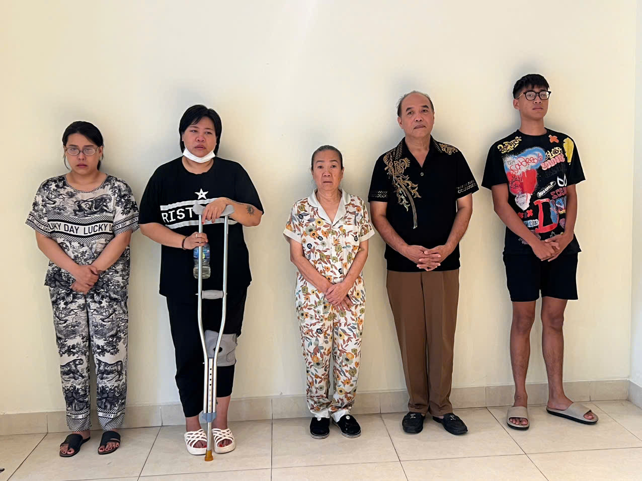 Các đối tượng liên quan vụ án.