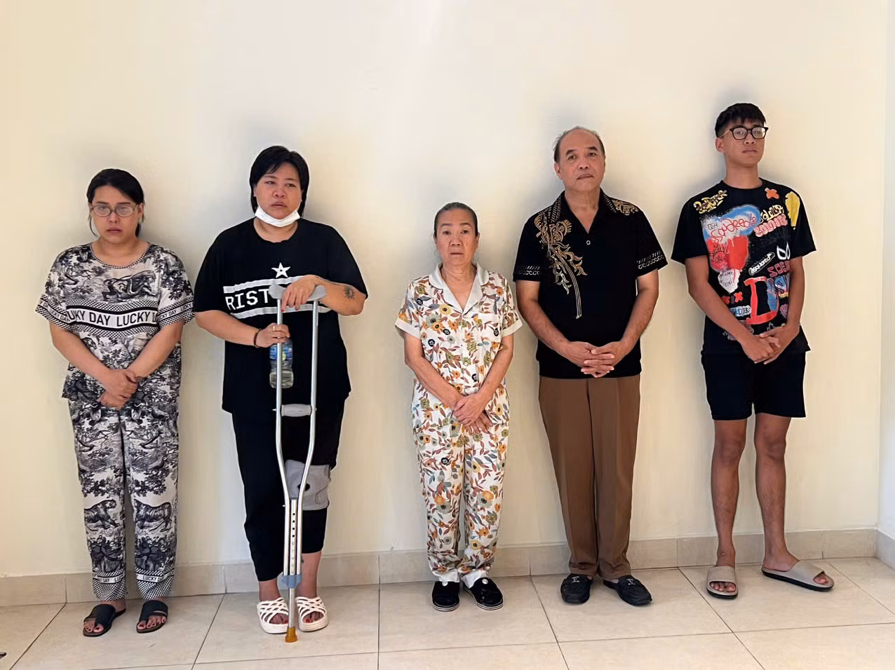 Các đối tượng liên quan vụ án.