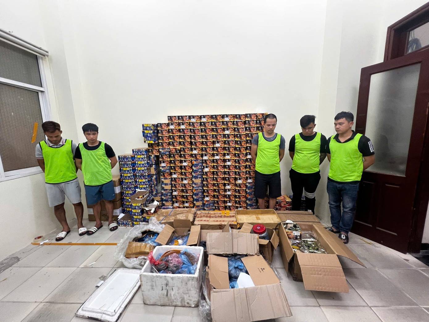 Các đối tượng trong vụ án. Ảnh CACC