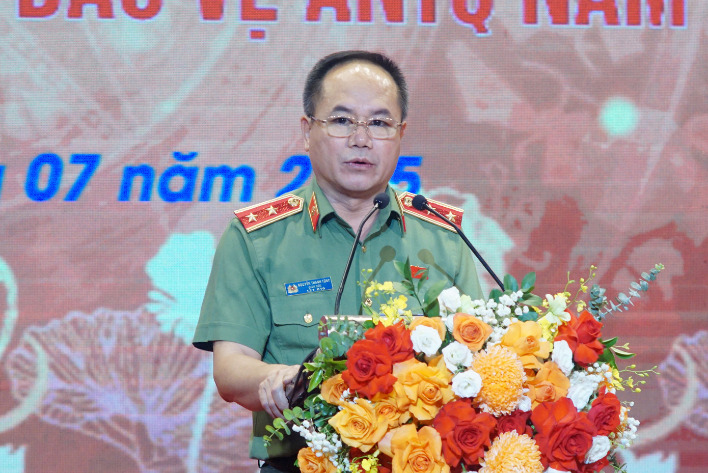 Trung tướng Nguyễn Thanh Tùng - Giám đốc CATP Hà Nội. Ảnh: Thanh Hà