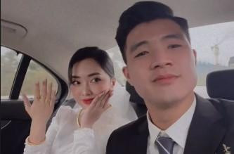 Hà Đức Chinh và bạn gái làm đám hỏi