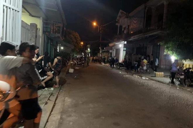 Khu vực xảy ra vụ tự thiêu. Ảnh: DT Khu vực xảy ra vụ tự thiêu. Ảnh: DT