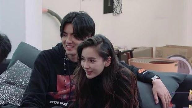 AngelaBaby và Ngô Diệc Phàm thân thiết khi quay show thực tế.