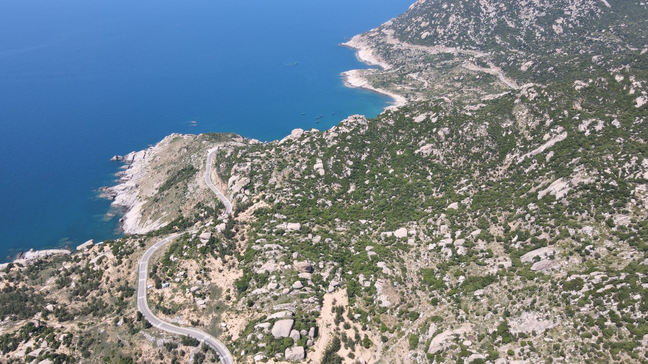 Khu vực rừng phòng hộ dự kiến làm khu nghỉ dưỡng Royal Ninh Thuận.