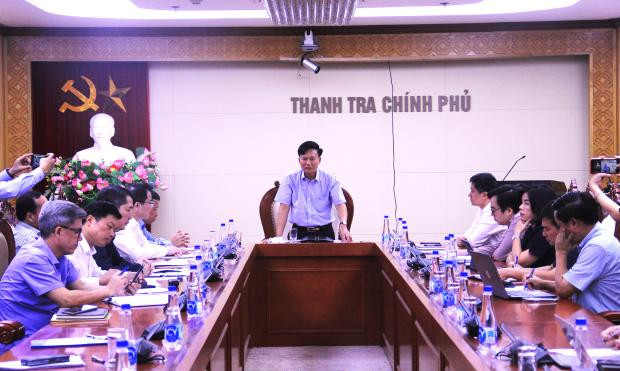 Thanh tra Chính phủ họp với 3 đơn vị được thanh tra. Thanh tra Chính phủ họp với 3 đơn vị được thanh tra.