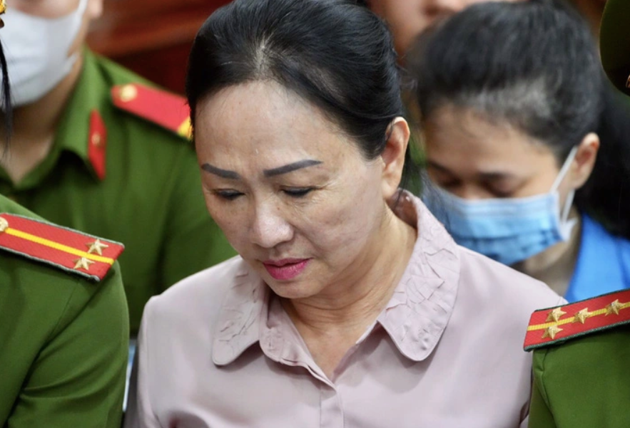 Bị can Trương Mỹ Lan.