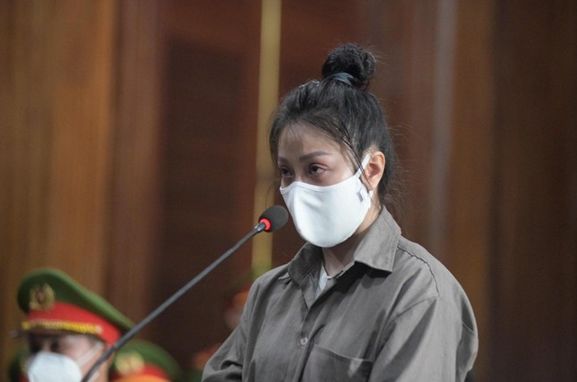 Bị cáo Nguyễn Võ Quỳnh Trang.