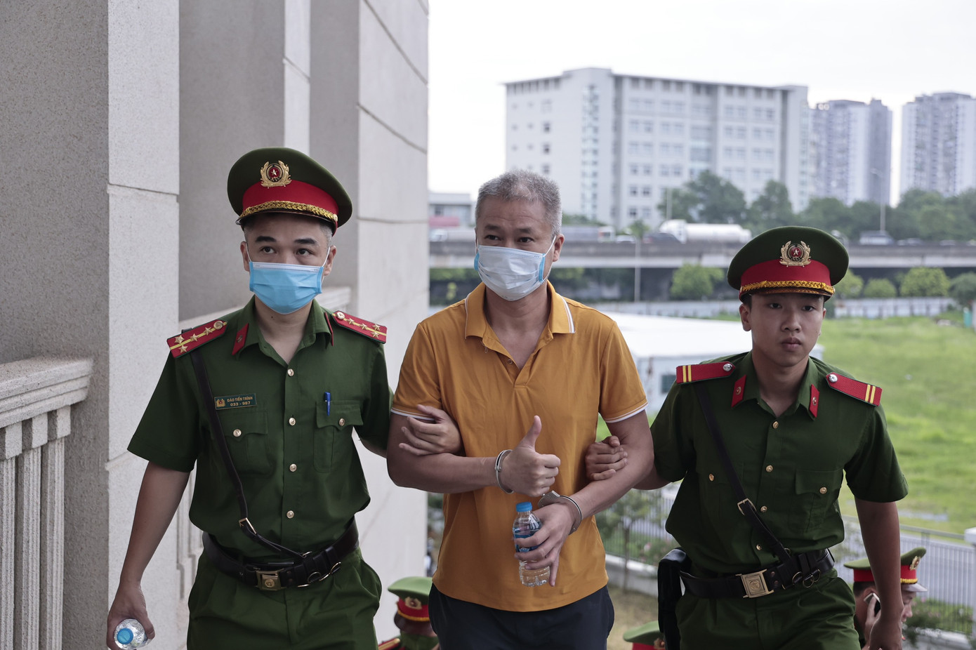 Một đồng phạm trong vụ án. Ảnh Như Ý Một đồng phạm trong vụ án. Ảnh Như Ý