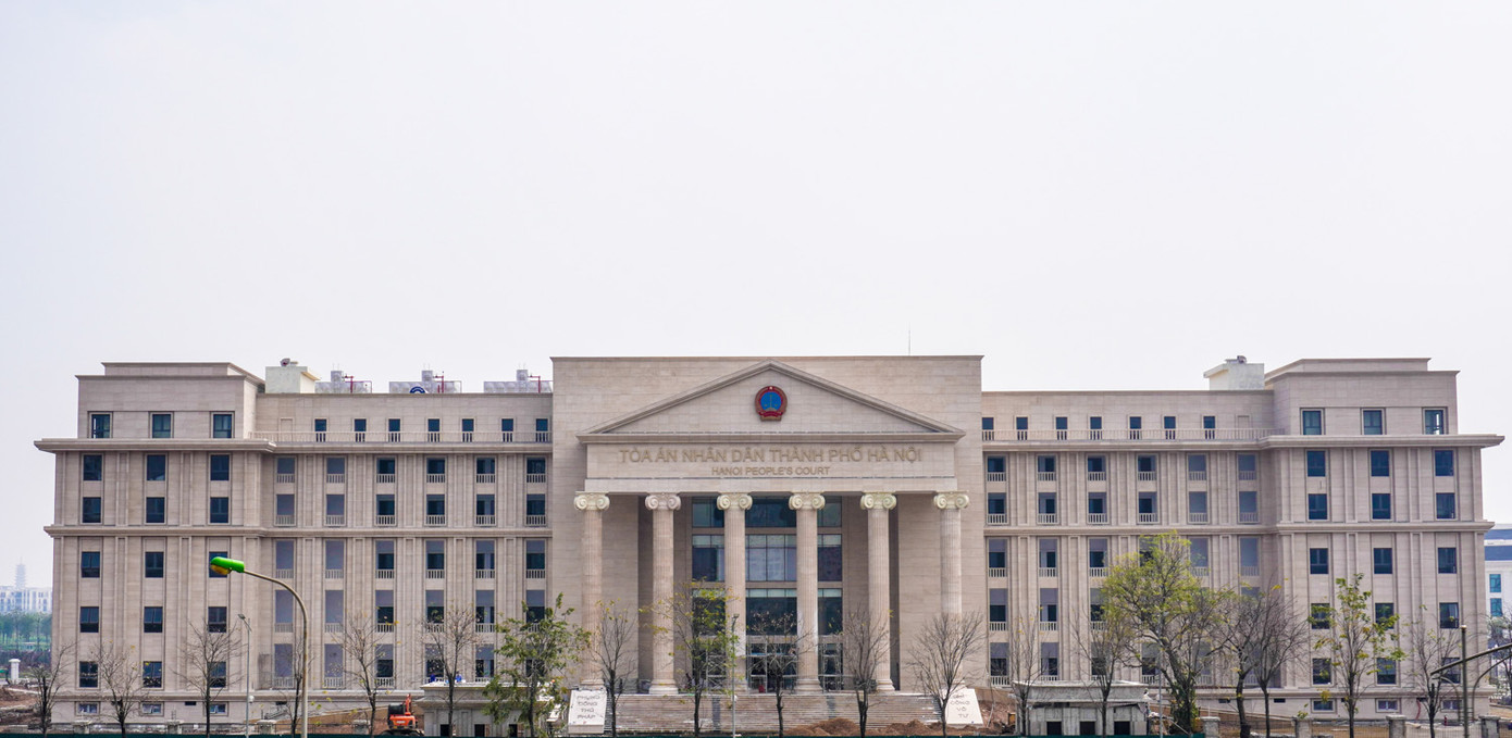 Trụ sở TAND TP Hà Nội.