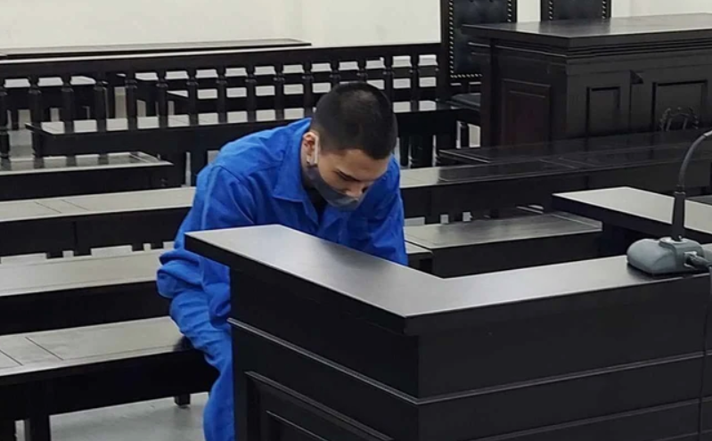 Bị cáo Phan Huy Mạnh.