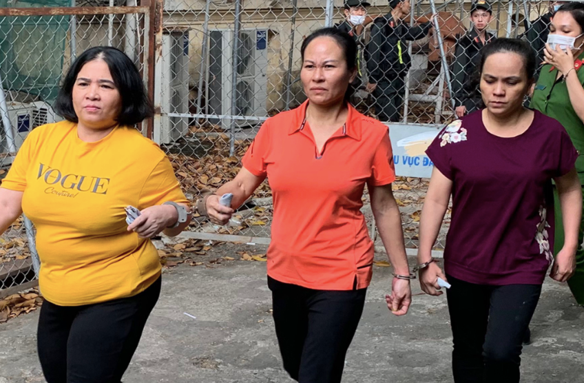 Nhóm đồng phạm của Oanh Hà đã bị Tòa án các cấp tuyên tử hình, chung thân. Nhóm đồng phạm của Oanh Hà đã bị Tòa án các cấp tuyên tử hình, chung thân.