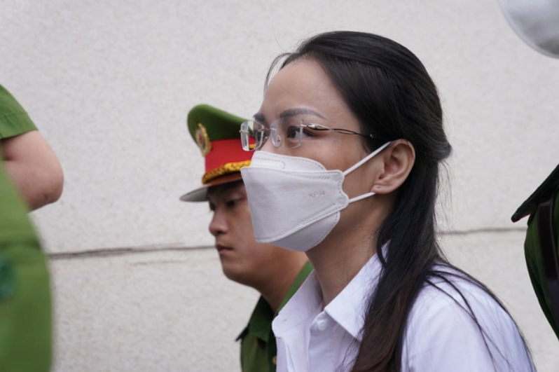 Bị cáo Hương Trần Kiều Dung.