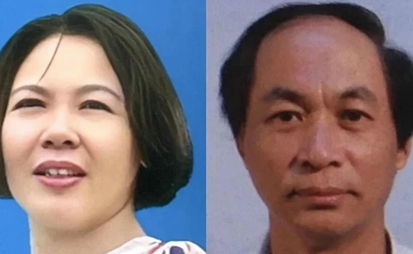 Bị can Nguyễn Thị Hòa và Nguyễn Đăng Thuyết đang bỏ trốn. Bị can Nguyễn Thị Hòa và Nguyễn Đăng Thuyết đang bỏ trốn.