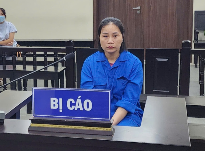 Bị cáo Nguyễn Thị Dung. Bị cáo Nguyễn Thị Dung.