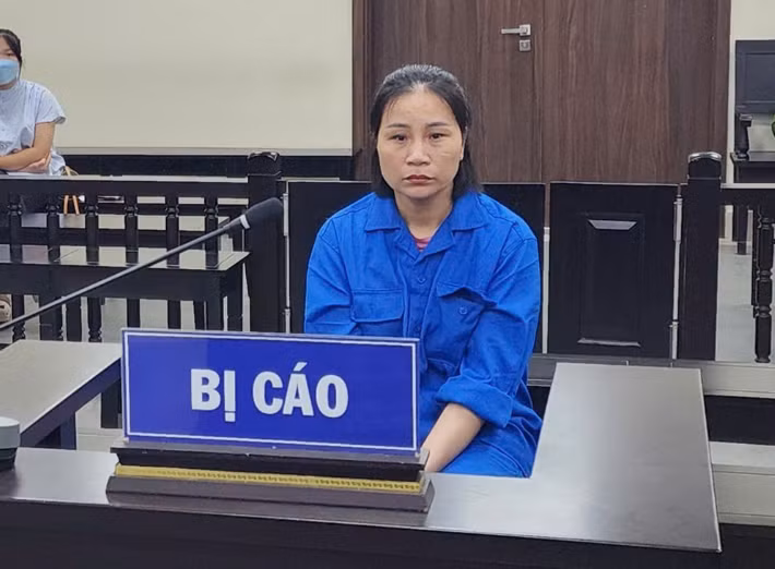 Bị cáo Nguyễn Thị Dung.