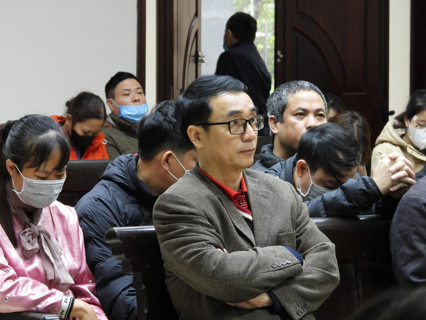 Ông Trần Hùng tại phiên tòa phúc thẩm. Ông Trần Hùng tại phiên tòa phúc thẩm.