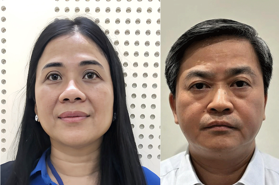 Bị can Mai Thị Hồng Hạnh (Chủ tịch Xuyên Việt Oil) và bị can Lê Đức Thọ (cựu Bí thư Tỉnh ủy Bến Tre). Bị can Mai Thị Hồng Hạnh (Chủ tịch Xuyên Việt Oil) và bị can Lê Đức Thọ (cựu Bí thư Tỉnh ủy Bến Tre).