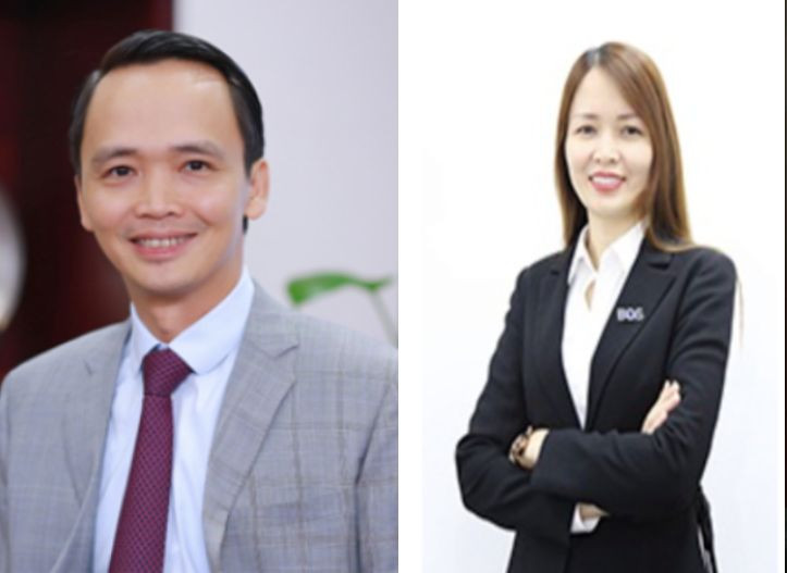 Trịnh Văn Quyết và em ruột Trịnh Thị Thúy Nga.