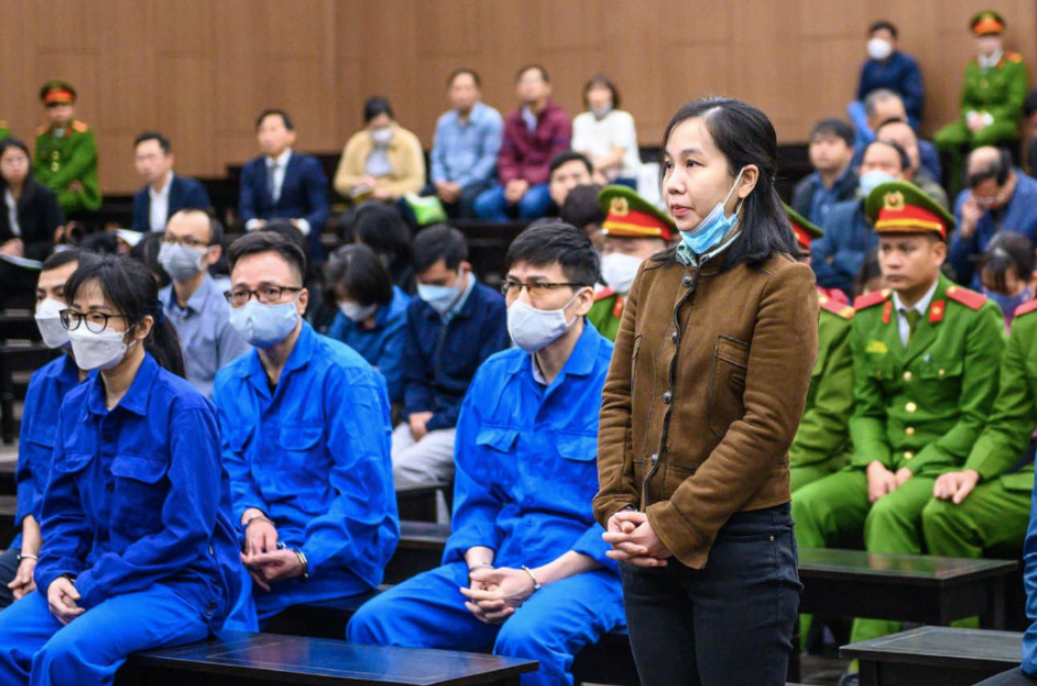 Bị cáo Nguyễn Thị Hà Thanh.