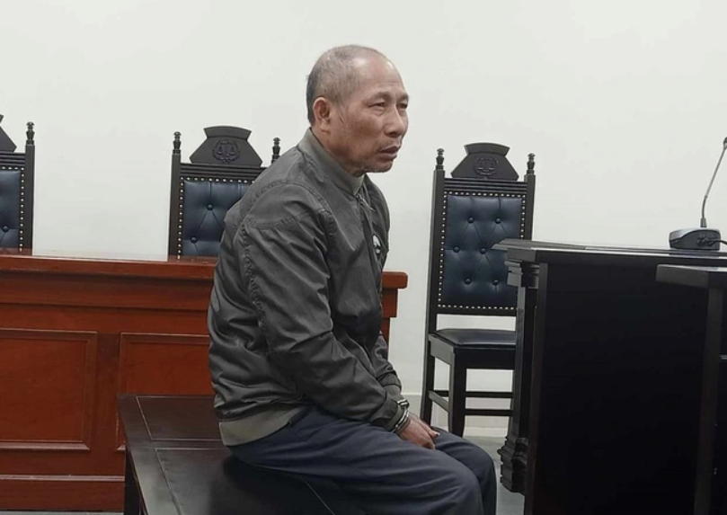 Bị cáo Trần Văn Minh tại phiên tòa.