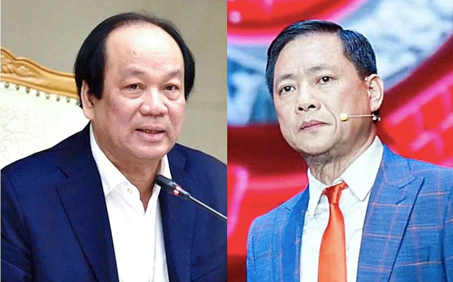 Bị can Mai Tiến Dũng và Nguyễn Cao Trí.