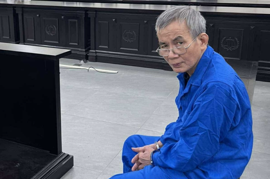 Bị cáo Trần Quân tại phiên tòa. Bị cáo Trần Quân tại phiên tòa.