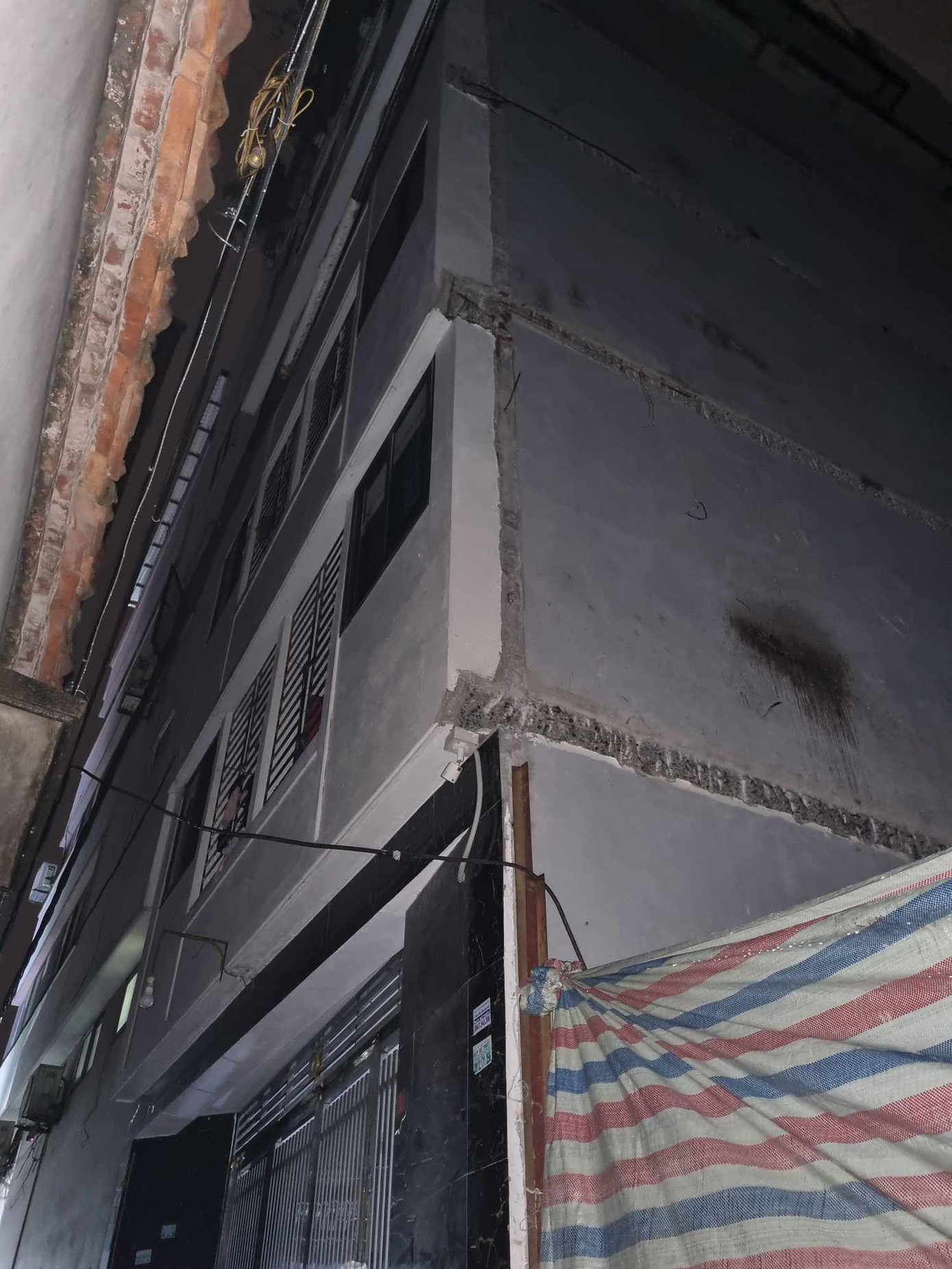 Hiện trường vụ hỏa hoạn.