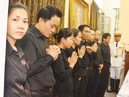 Người thân trong gia đình Đại tướng