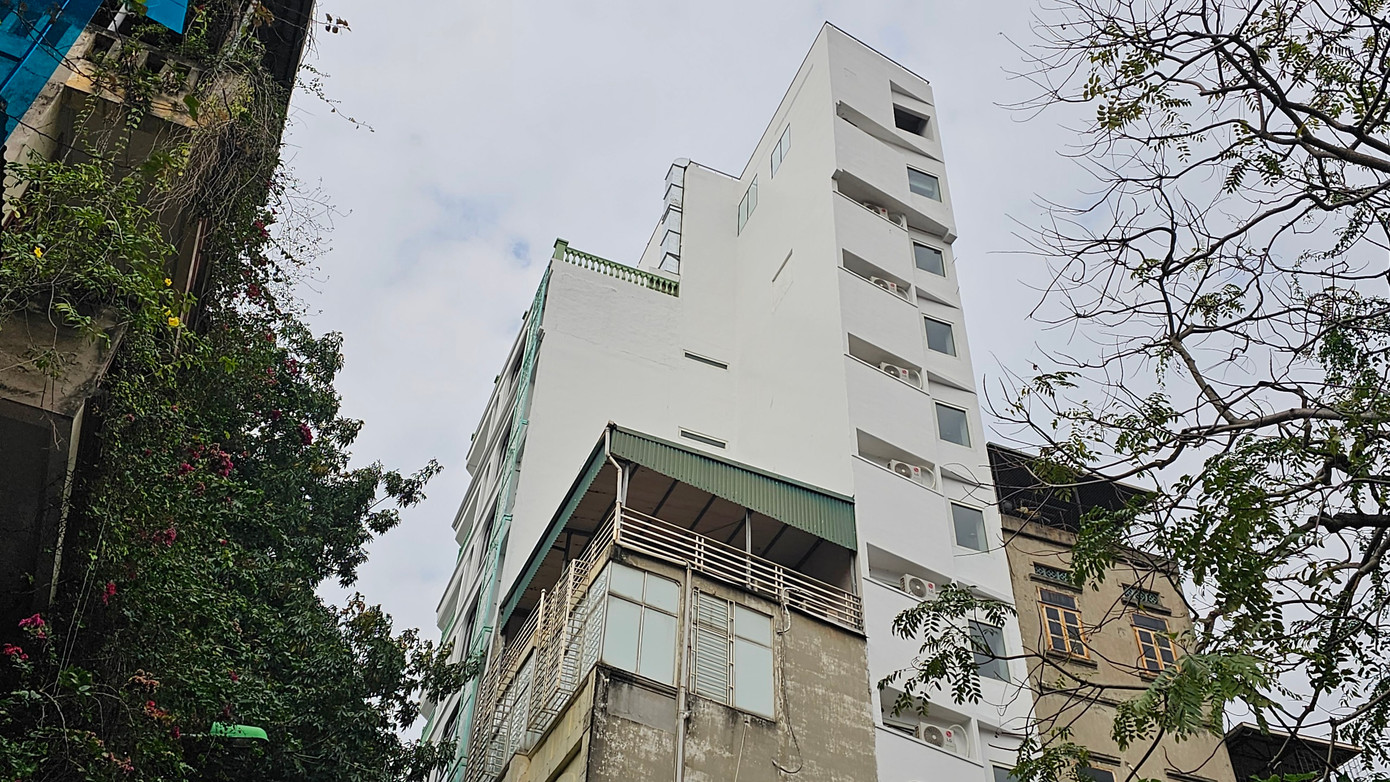 Phía sau công trình 61 Hàng Than.