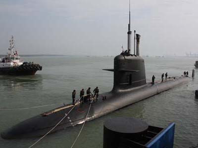 Tàu ngầm Scorpene được chuyển giao cho hải quân Malaysia