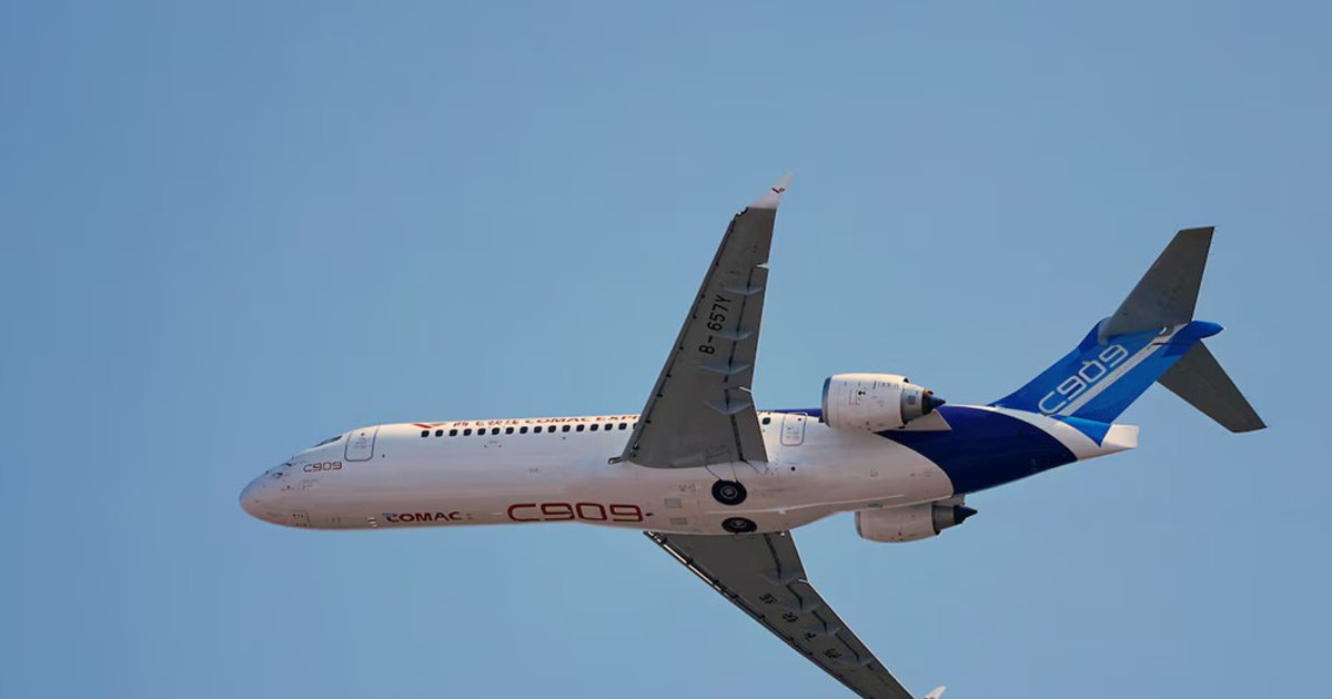 Máy bay Trung Quốc chính thức được nhập khẩu vào Việt Nam. Ảnh: COMAC.
