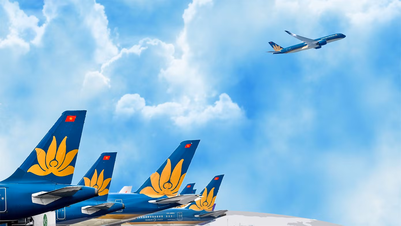 Trong quý đầu tiên của năm, Vietnam Airlines hưởng lợi từ việc giá nhiên liệu giảm. Ảnh: VNA.