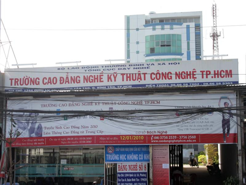 Cơ sở đào tạo Bách Nghệ. Ảnh: Đăng Khoa