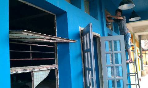 Việc sửa chữa chỉ là hình thức bên ngoài . Việc sửa chữa chỉ là hình thức bên ngoài