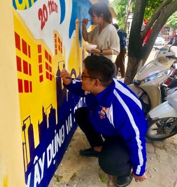 Tuổi trẻ ‘thổi hồn’ vào những bức tường vô tri ảnh 2