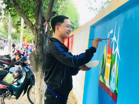 Tuổi trẻ ‘thổi hồn’ vào những bức tường vô tri ảnh 4