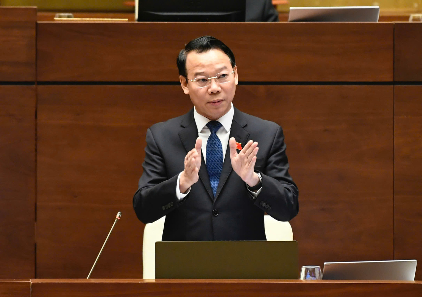 Bộ trưởng Đỗ Đức Duy giải trình ý kiến đại biểu nêu ra trong phiên thảo luận. Ảnh: Như Ý. Bộ trưởng Đỗ Đức Duy giải trình ý kiến đại biểu nêu ra trong phiên thảo luận. Ảnh: Như Ý.