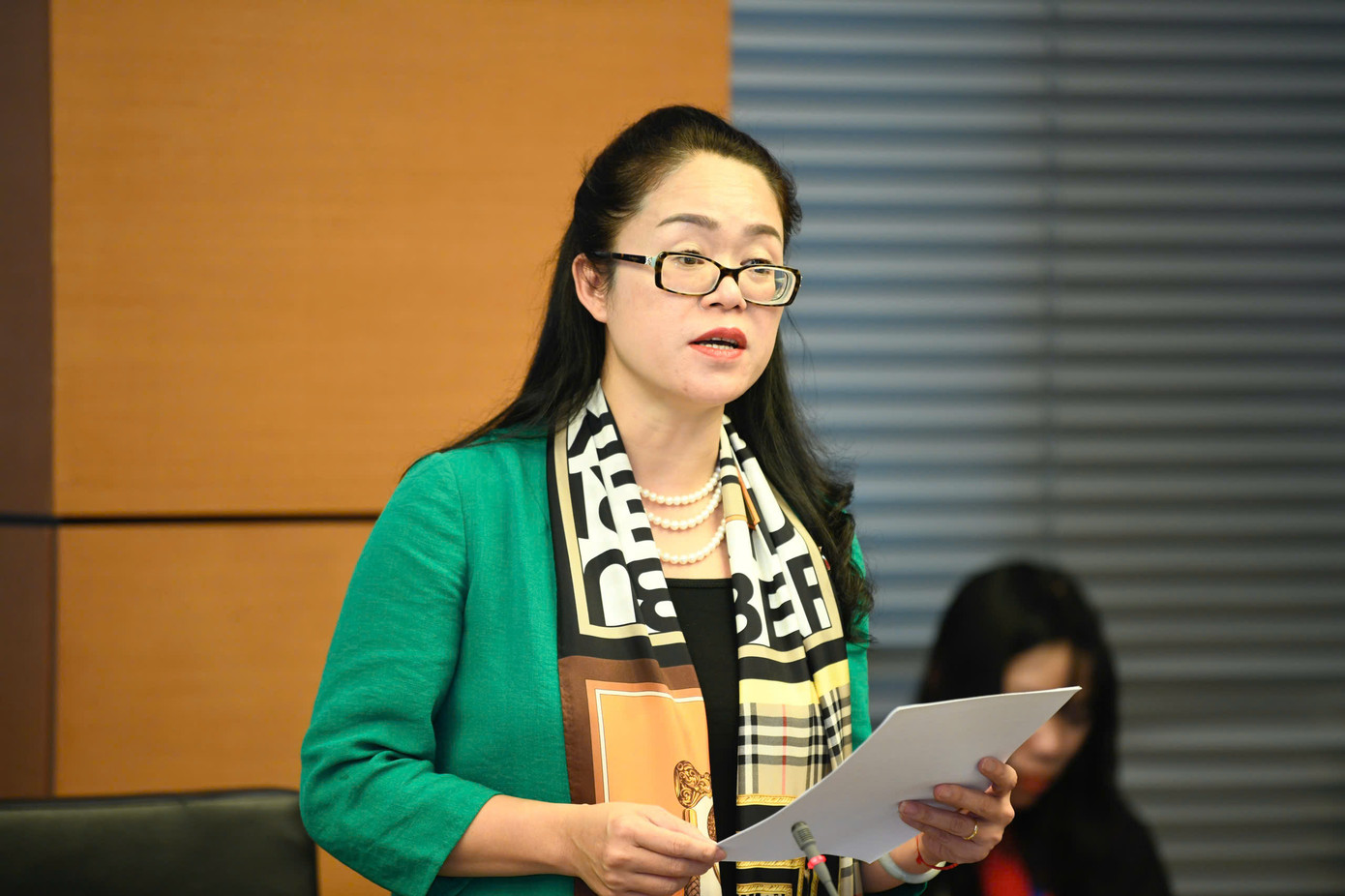 Đại biểu Quốc hội Dương Minh Ánh (Hà Nội). Ảnh: Như Ý