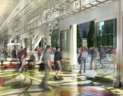 Pelli Clarke Pelli coi đây là “Nhà ga của miền tây nước Mỹ