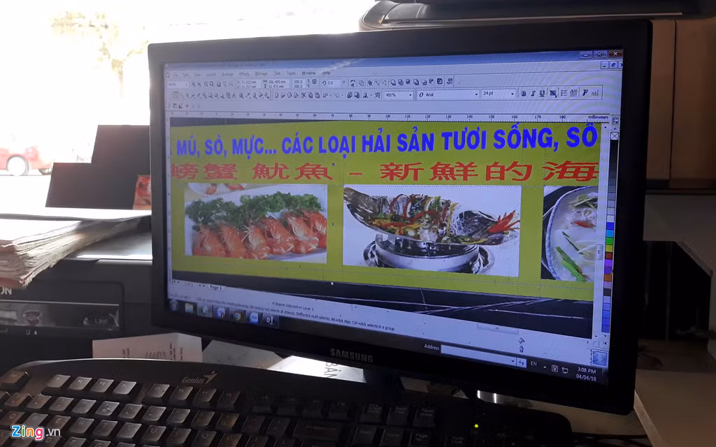Nghề làm biển hiệu phất lên nhờ 'phố Tàu, nước Nga' ở Nha Trang ảnh 2