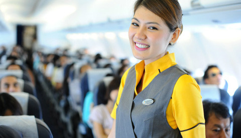 Nok Air không có tiếp viên hàng không nào trên tuổi 30
