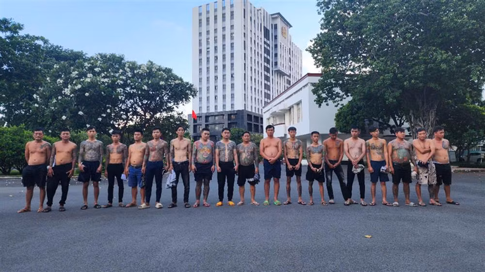 Các đối tượng trong vụ án.