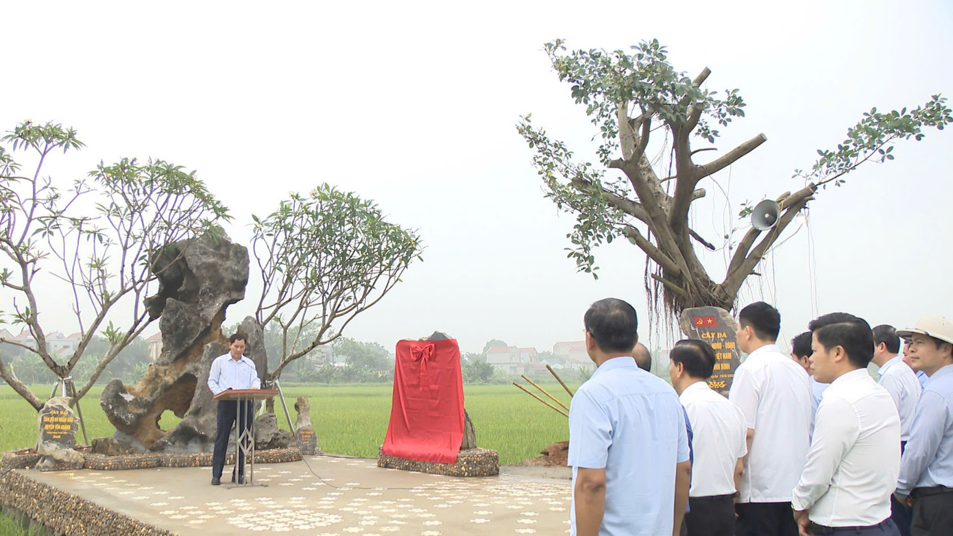 Toàn cảnh công trình Cánh đồng Chằm tại xã Khánh Cư.