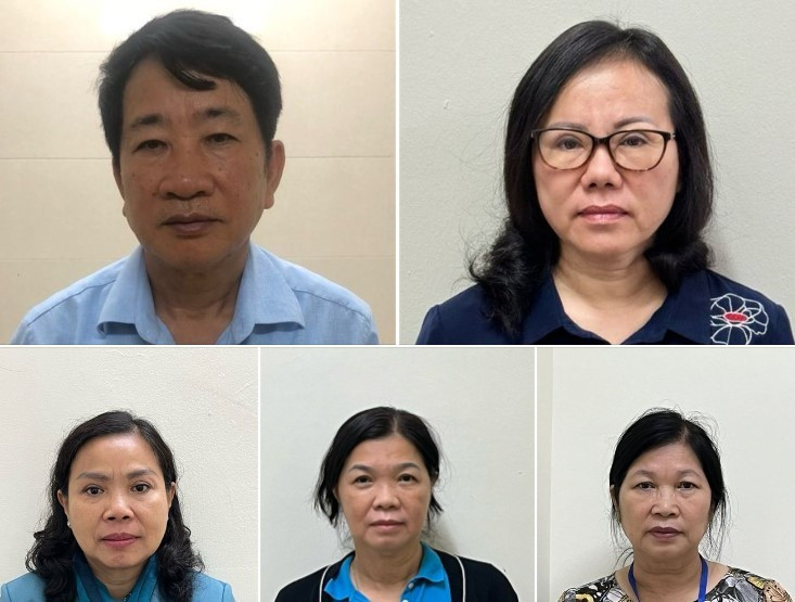 Các bị can trong vụ án. Các bị can trong vụ án.