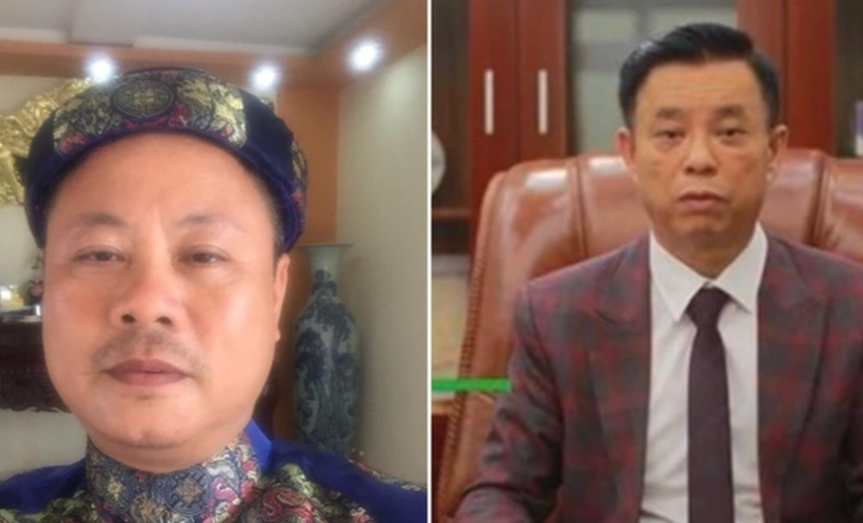 Các bị can Nguyễn Mạnh Quyền và Phạm Văn Cách