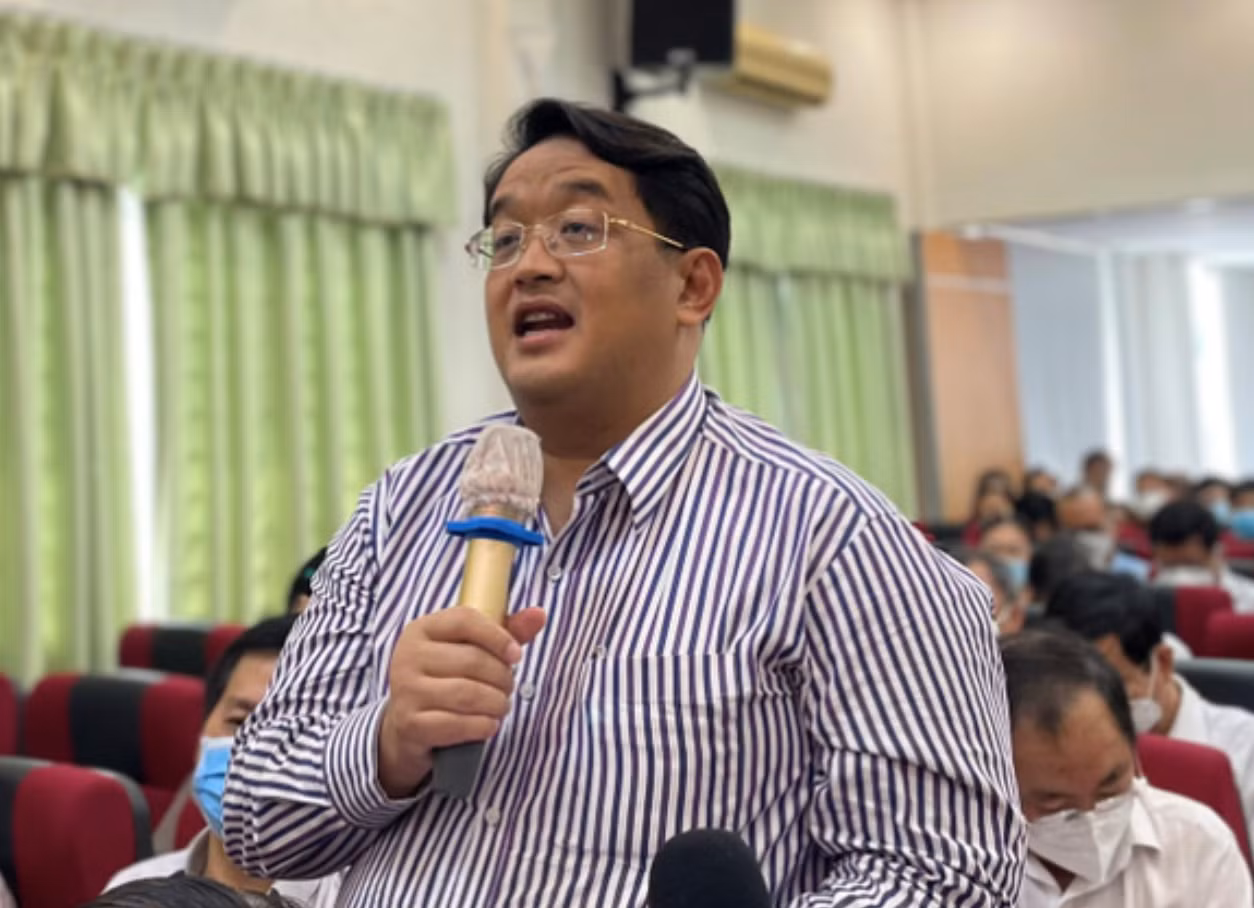 Ông Huỳnh Nguyễn Lộc khi chưa bị bắt.