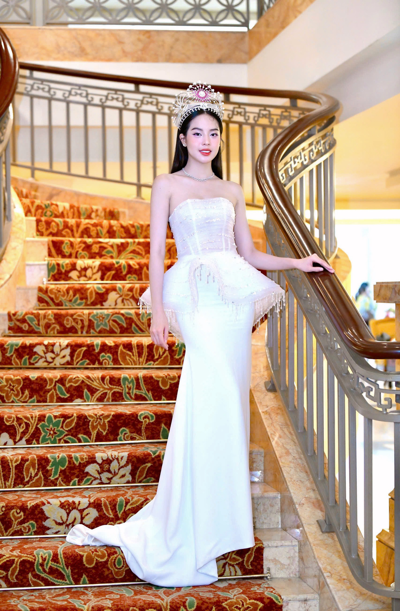 Hoa hậu Việt Nam 2022 Huỳnh Thị Thanh Thủy chưa vội kết hôn, muốn trau dồi thêm kiến thức. Ảnh: Trọng Tài.