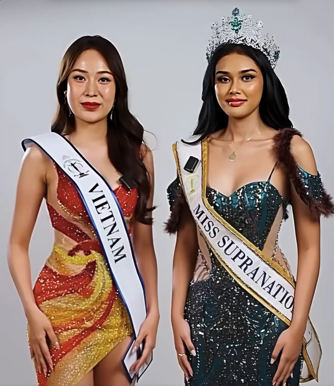 Võ Cao Kỳ Duyên trong lễ nhận sash.