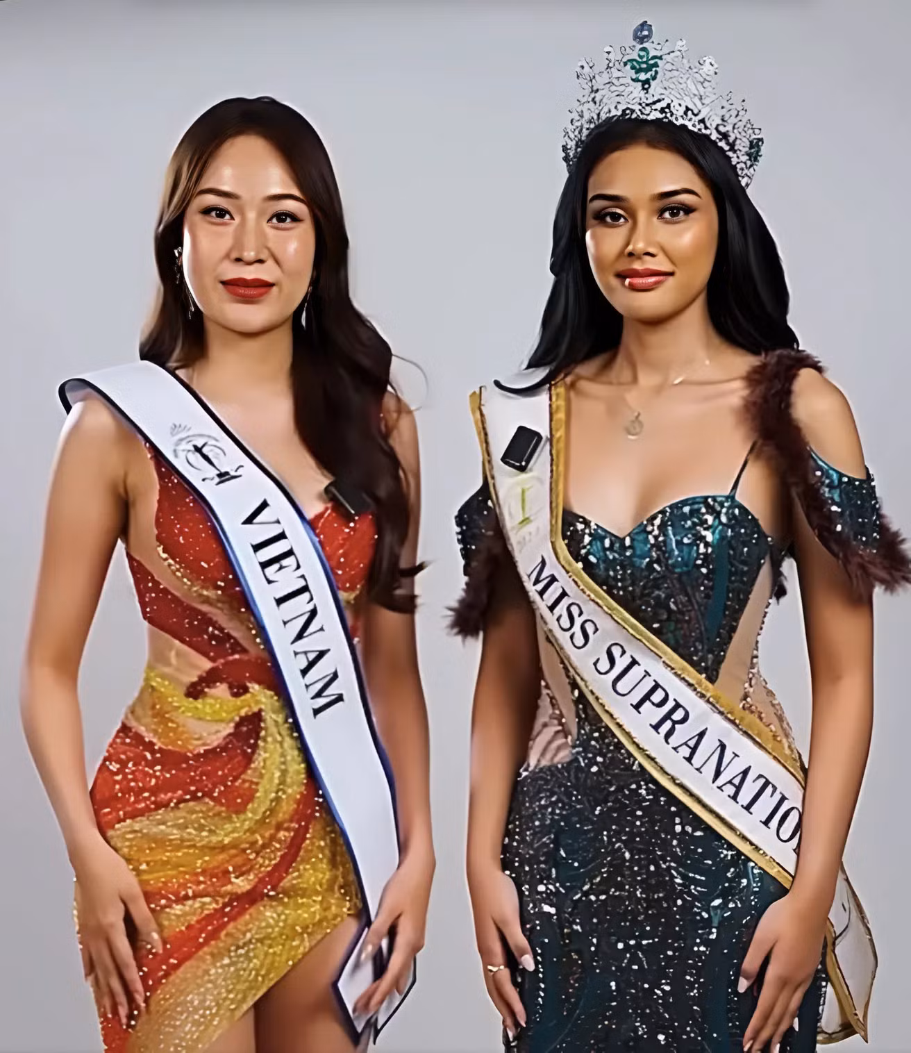 Võ Cao Kỳ Duyên trong lễ nhận sash. Võ Cao Kỳ Duyên trong lễ nhận sash.