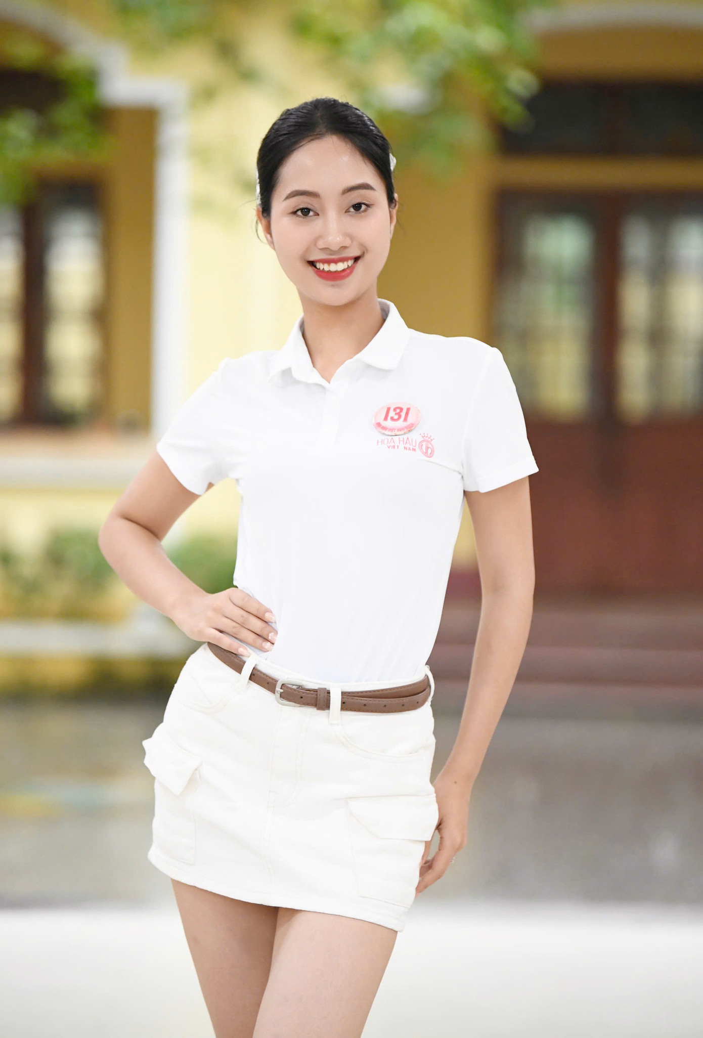 Thí sinh Nguyễn Mai Phương cho biết cô tiếp tục chăm sóc da, chờ cơ hội tỏa sáng sau thời gian trang điểm liên tục, chuẩn bị cho đêm chung kết Hoa hậu Việt Nam 2024 diễn ra tại Huế.